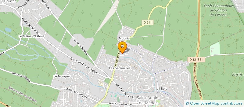 localisation de l'entreprise MADAME LARA MERCAN  SAINT-AUBIN-DE-MEDOC