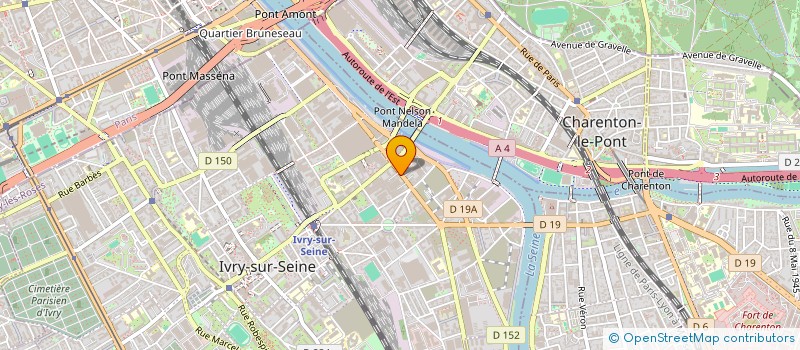 localisation de l'entreprise MADAME LARA MEREAU  IVRY-SUR-SEINE