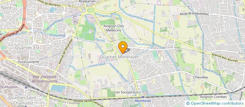 localisation de l'entreprise MADAME LARA MICHAUX  AVIGNON