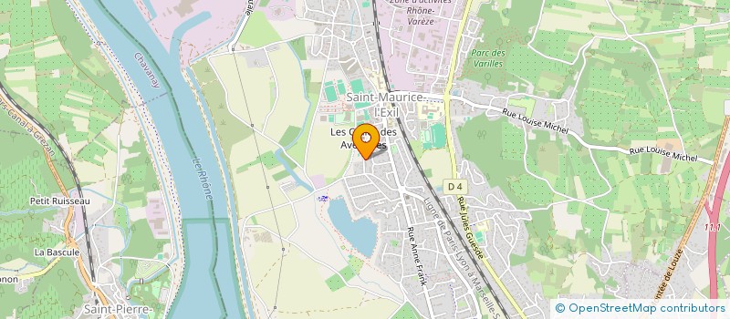 localisation de l'entreprise MADAME LARA MORA  SAINT-MAURICE-L'EXIL