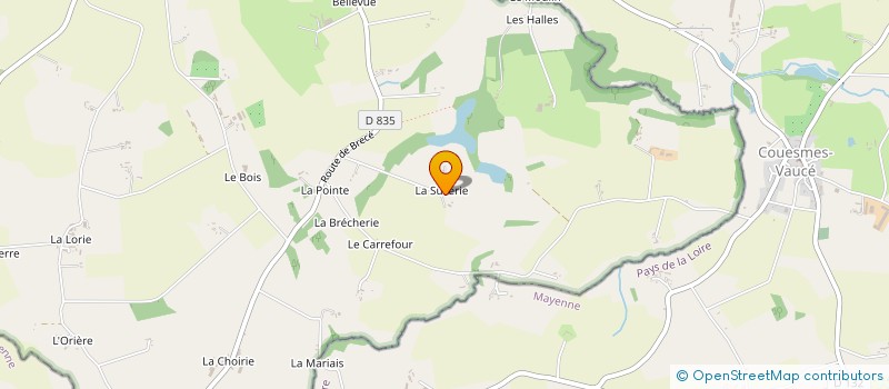 localisation de l'entreprise MADAME LARA PARKER à PASSAIS VILLAGES