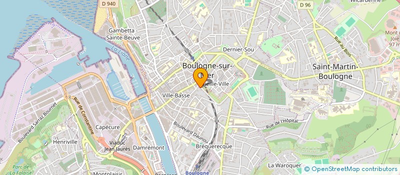 localisation de l'entreprise MADAME LARA PIERRU à BOULOGNE-SUR-MER