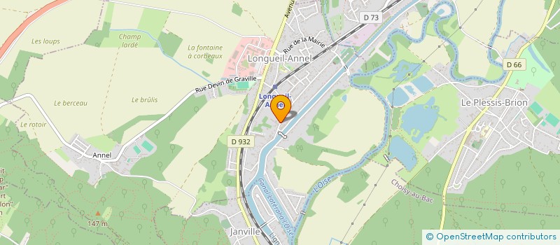 localisation de l'entreprise MADAME LARA ROELANDT à BEAULIEU-LES-FONTAINES