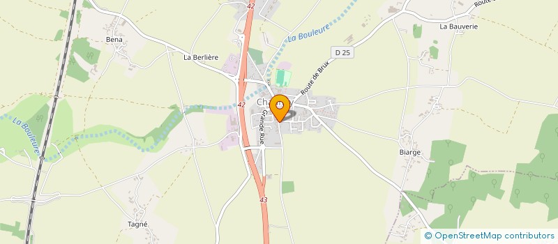 localisation de l'entreprise MADAME LARA ROMEFORT  CHAUNAY