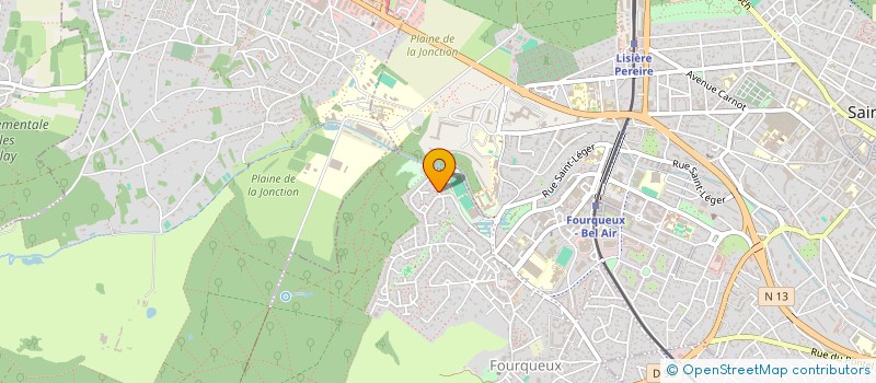 localisation de l'entreprise MADAME LARA TACCONI  SAINT-GERMAIN-EN-LAYE