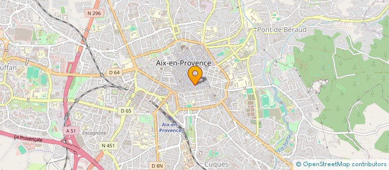 localisation de l'entreprise MADAME LARA VALENTINI à AIX-EN-PROVENCE