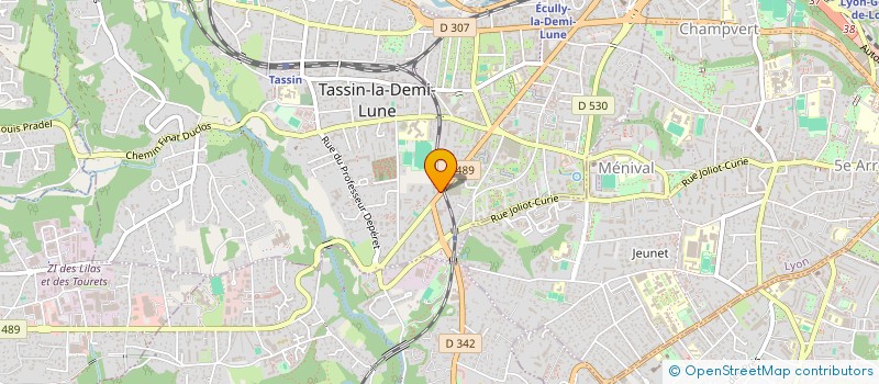 localisation de l'entreprise MADAME LARA VAZQUEZ à TASSIN-LA-DEMI-LUNE