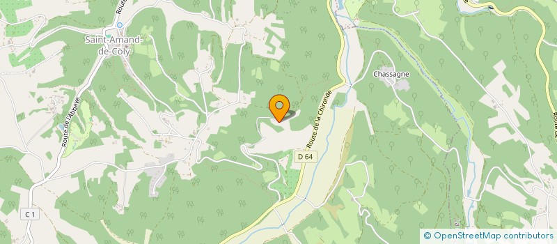 localisation de l'entreprise MADAME LARA VILATTE  COLY-SAINT-AMAND