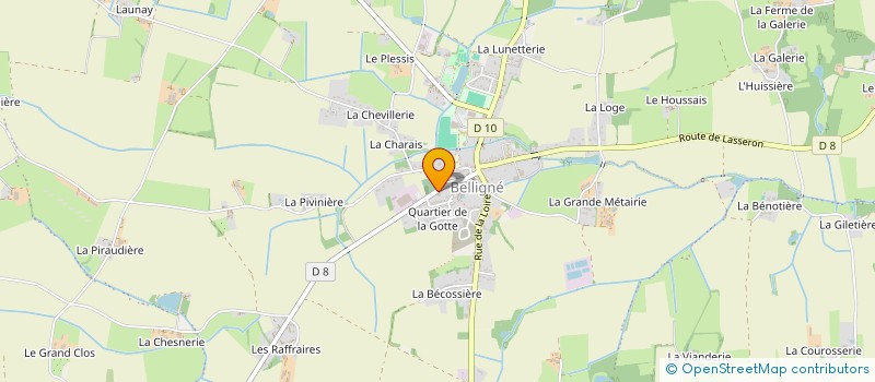 localisation de l'entreprise MADAME LARDEUX ARNAUD  LOIREAUXENCE