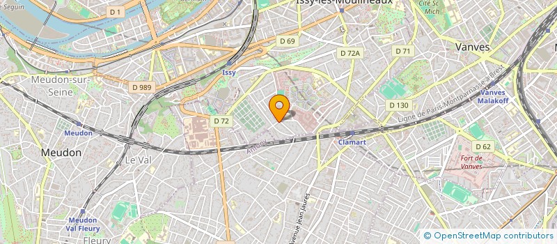 localisation de l'entreprise MADAME LARIO LOMBARD  ISSY-LES-MOULINEAUX