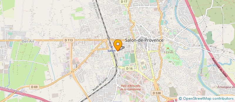 localisation de l'entreprise MADAME LARISA DUDAU  SALON-DE-PROVENCE