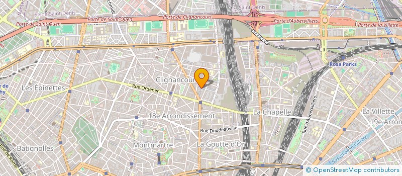 localisation de l'entreprise MADAME LARISA NICODIN  PARIS