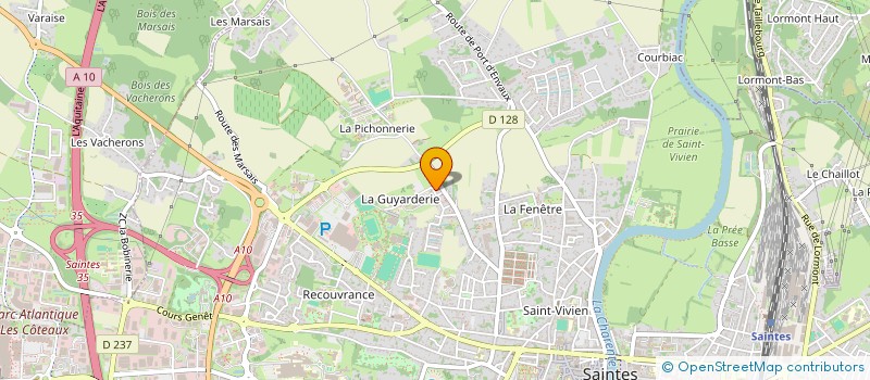 localisation de l'entreprise MADAME LARISA SARGSYAN à SAINTES
