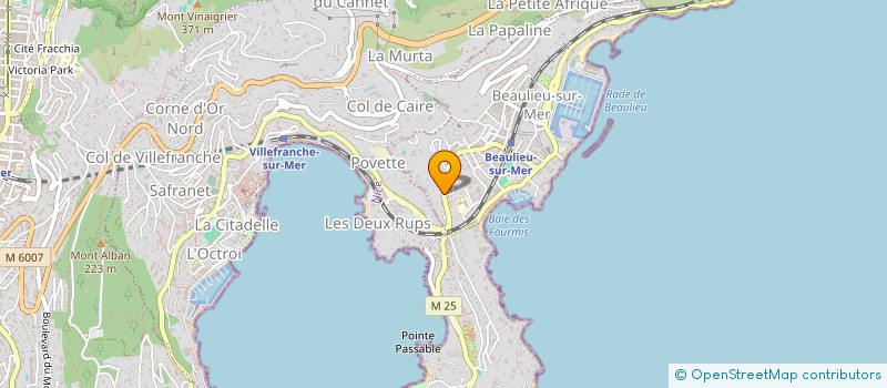 localisation de l'entreprise MADAME LARISSA ANDERSSON à BEAULIEU-SUR-MER