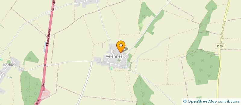 localisation de l'entreprise MADAME LARISSA BERNARD  VELENNES