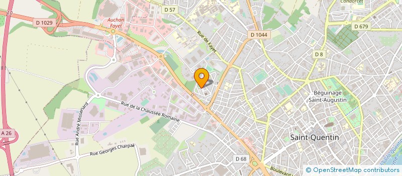 localisation de l'entreprise MADAME LARISSA EFREMOVA à SAINT-QUENTIN