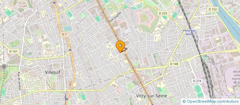 localisation de l'entreprise MADAME LARISSA FERREIRA CARDOSO à VITRY-SUR-SEINE