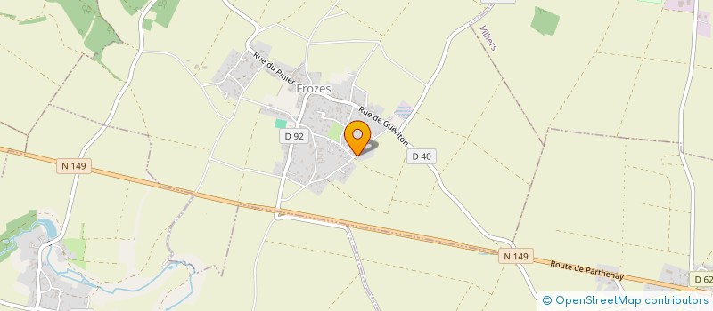 localisation de l'entreprise MADAME LARISSA JAFFARD  FROZES