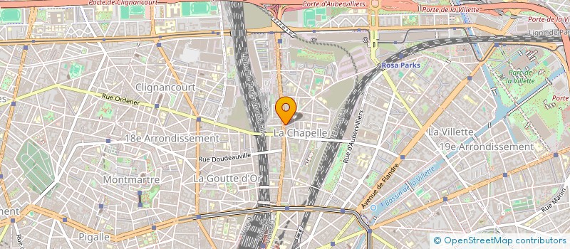 localisation de l'entreprise MADAME LARISSA MELGOUI  PARIS