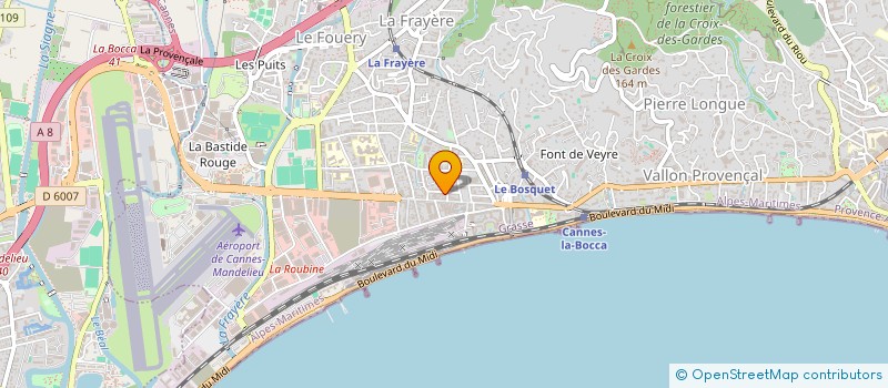 localisation de l'entreprise MADAME LARISSA OVSYANNIKOVA à CANNES