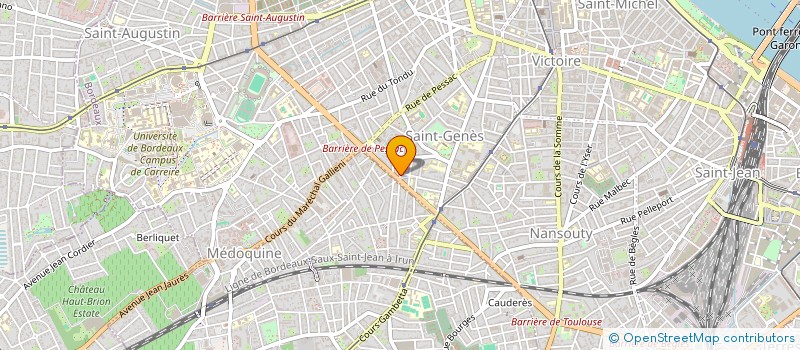 localisation de l'entreprise MADAME LARISSA POTIER  BORDEAUX