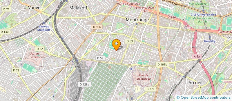 localisation de l'entreprise MADAME LARISSA PUSCEDDU à MONTROUGE