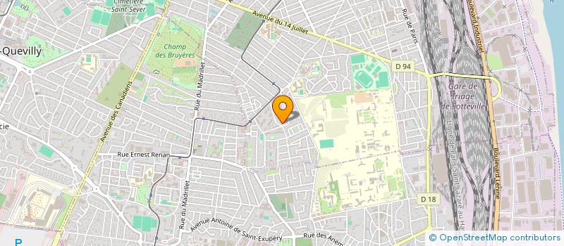 localisation de l'entreprise MADAME LARISSA RATSIMBAZAFY  SOTTEVILLE-LES-ROUEN