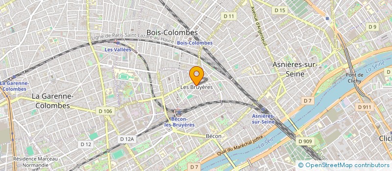 localisation de l'entreprise MADAME LARISSA REIDY à ASNIERES-SUR-SEINE