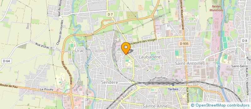 localisation de l'entreprise MADAME LARISSA VON ROSENSCHILD PAULYN  TARBES