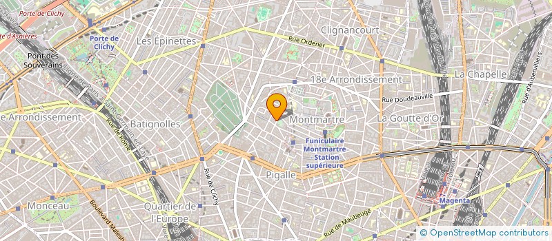 localisation de l'entreprise MADAME LARYSA KAMERZAN  PARIS