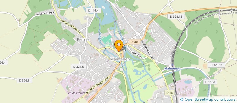 localisation de l'entreprise MADAME LARYSA KUZNIETSOVA à MAINTENON