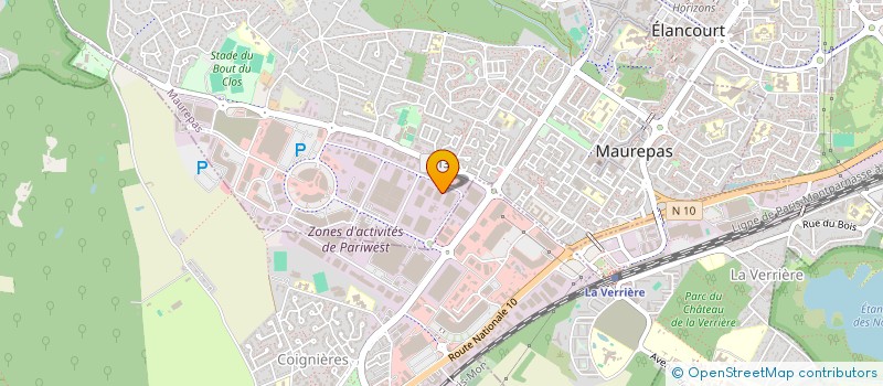 localisation de l'entreprise MADAME LARYSSA PONCIO RODRIGUES  MAUREPAS