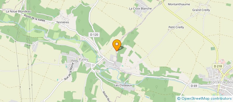 localisation de l'entreprise MADAME LATETITIA DUREUIL  PALEY