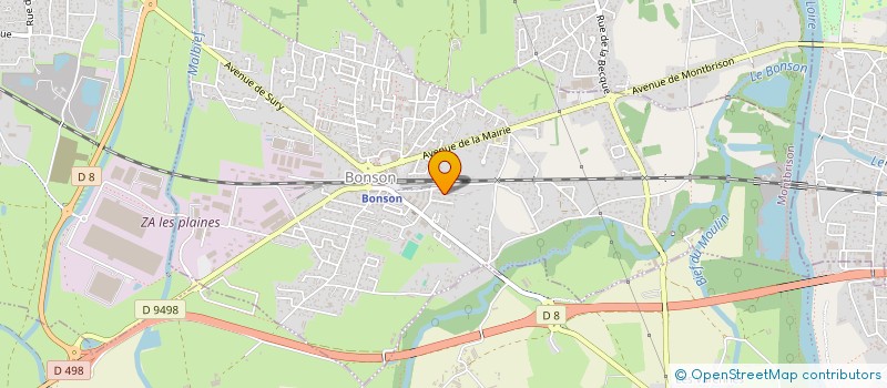 localisation de l'entreprise MADAME LATHIFA HOUBRI  BONSON