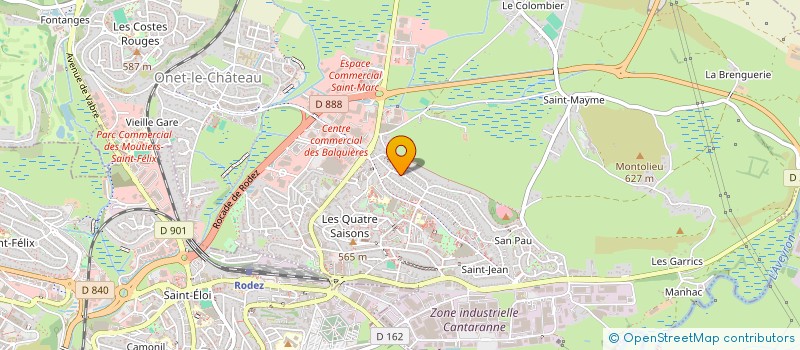 localisation de l'entreprise MADAME LATIFA AHAMMOUT  ONET-LE-CHATEAU