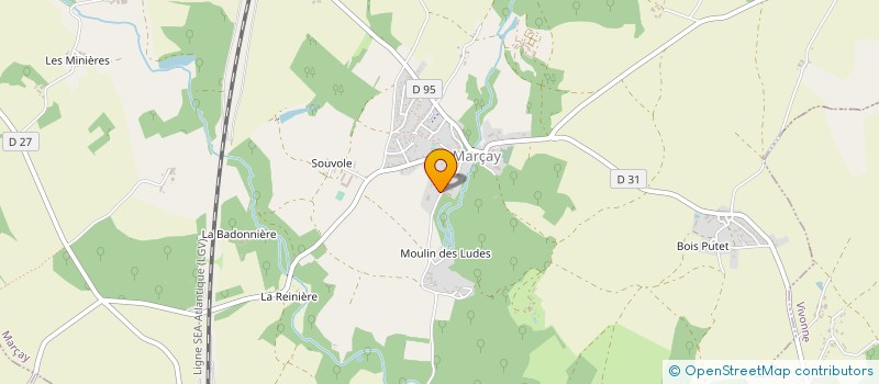 localisation de l'entreprise MADAME LATIFA ASSAYHI  MARCAY