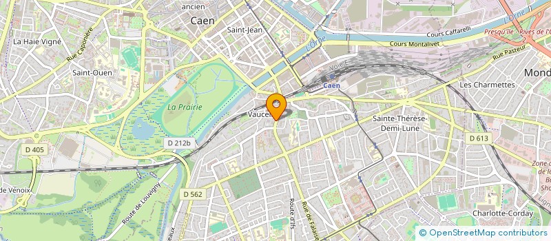 localisation de l'entreprise MADAME LATIFA BAKKARI à CAEN