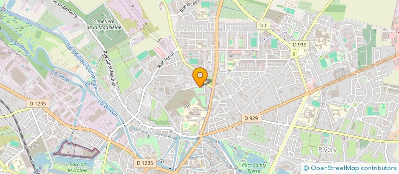 localisation de l'entreprise MADAME LATIFA BOUCHNIBA à AMIENS