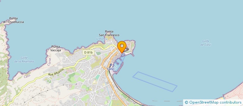 localisation de l'entreprise MADAME LATIFA BOUFARKIH à CALVI