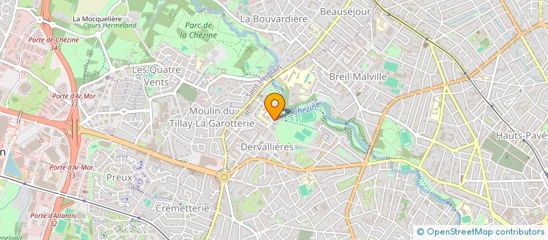 localisation de l'entreprise MADAME LATIFA CHAHID à NANTES