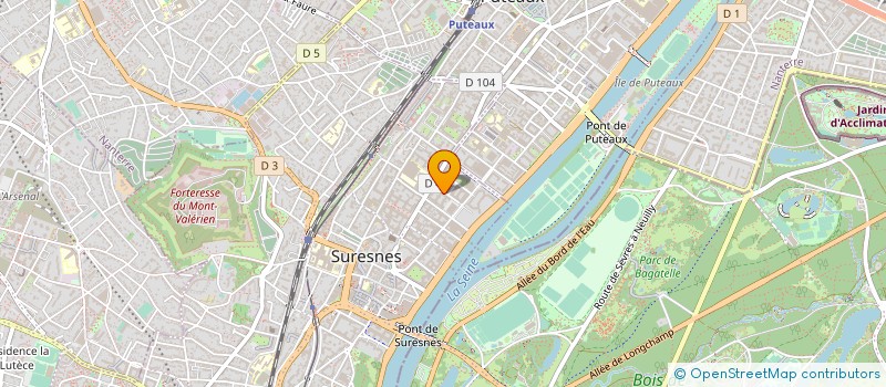 localisation de l'entreprise MADAME LATIFA EL GUEZIH à SURESNES