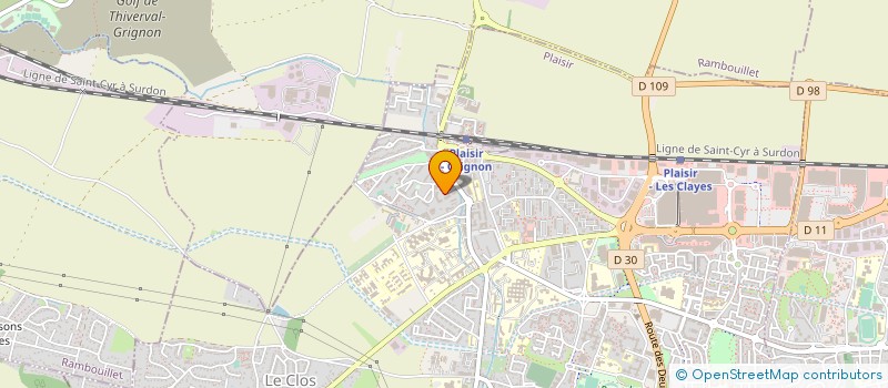 localisation de l'entreprise MADAME LATIFA EL YOUZGHI  PLAISIR