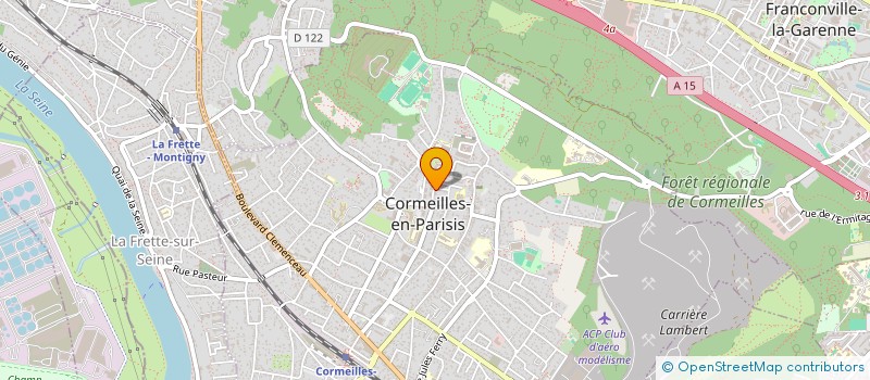 localisation de l'entreprise MADAME LATIFA ELAAZAOUI à CORMEILLES-EN-PARISIS