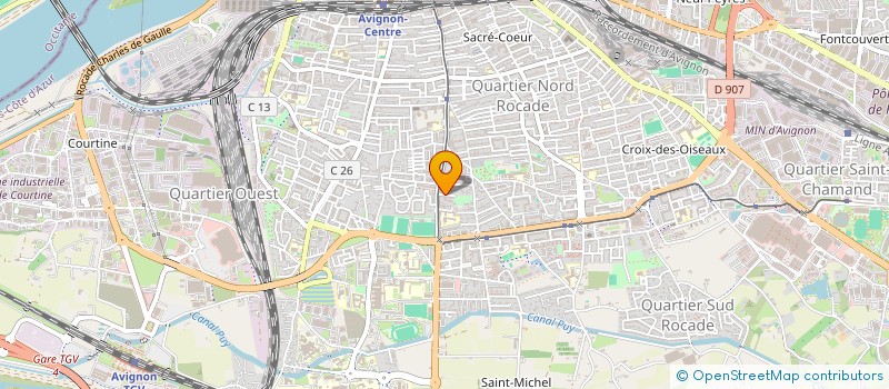 localisation de l'entreprise MADAME LATIFA GOUDJIL  LE PONTET