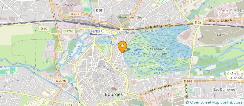 localisation de l'entreprise MADAME LATIFA HOUMAIDA  BOURGES