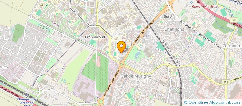 localisation de l'entreprise MADAME LATIFA KADRI  REIMS