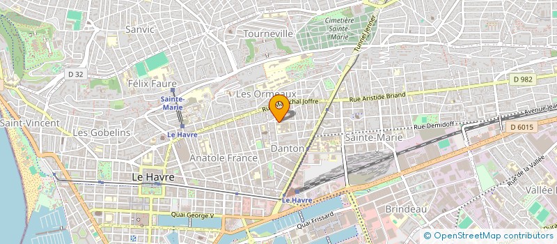 localisation de l'entreprise MADAME LATIFA KHAIRI  LE HAVRE