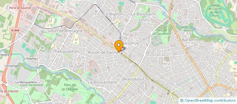 localisation de l'entreprise MADAME LATIFA KHATTAT à SAINT-HERBLAIN