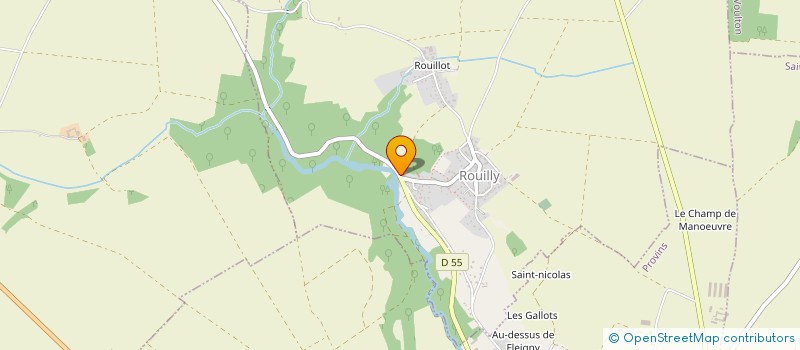 localisation de l'entreprise MADAME LATIFA LAZAAR  ROUILLY