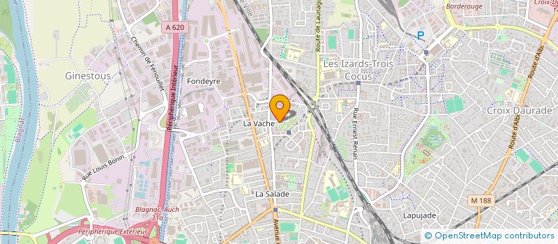 localisation de l'entreprise MADAME LATIFA LEKEHAL à TOULOUSE